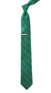 Golf Club Stripe Kelly Green Tie
