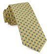Fringe Paisley Yellow Tie