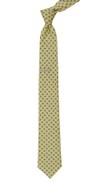 Fringe Paisley Yellow Tie