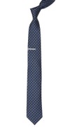 Homme Medallions Blue Tie