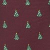 O Christmas Tree Burgundy Tie