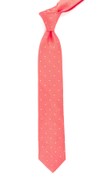 Bulletin Dot Coral Tie
