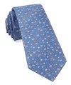 Free Fall Floral Light Blue Tie