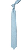 Budding Paisley Light Blue Tie