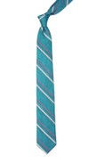 Pep Stripe Aqua Tie