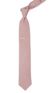 Grosgrain Solid Baby Pink Tie