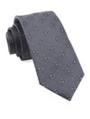 Medallion Shields Grey Tie