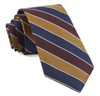 Bedford Stripe Burgundy Tie