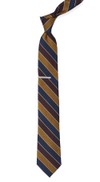 Bedford Stripe Burgundy Tie