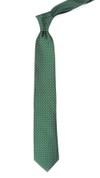 Mini Dots Hunter Green Tie