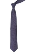 Refinado Floral Eggplant Tie