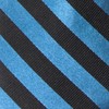 Twill Stripe Whale Blue Tie