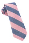 Levi Stripe Baby Pink Tie