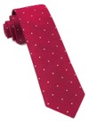 Bulletin Dot Red Tie