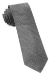 Jet Set Solid Grey Tie