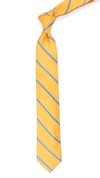 Spring Break Stripe Yellow Gold Tie