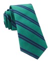 Center Field Stripe Kelly Green Tie