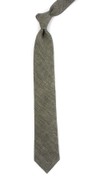 Freehand Solid Taupe Tie