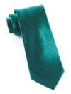 Herringbone Jade Tie