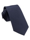 Cardinal Solid Navy Tie