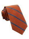 Wheelhouse Stripe Burnt Orange Tie