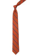 Wheelhouse Stripe Burnt Orange Tie