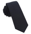 Chalk Stripe Midnight Navy Tie