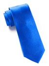 Solid Satin Serene Blue Tie