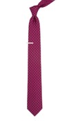 Bedrock Floral Magenta Tie
