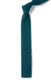 Knitted Teal Tie