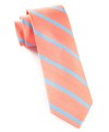 Trad Stripe Coral Tie