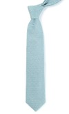 Linen Stitched Robins Egg Tie