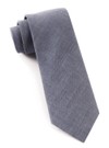 Classic Chambray Warm Blue Tie