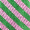 Twill Stripe Pink Tie