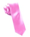 Solid Satin Wild Pink Tie