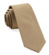 Static Solid Tan Tie