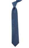 Fountain Solid Navy Tie