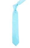 Fountain Solid Ocean Blue Tie