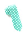 Cherry Beach Dots Mint Tie