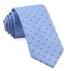 Grenafaux Dots Light Blue Tie