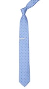 Grenafaux Dots Light Blue Tie