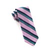 Social Stripe Baby Pink Tie