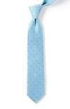Bulletin Dot Washed Pool Blue Tie