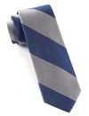 Super Stripe Silver Tie