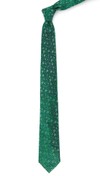 Milligan Flowers Emerald Green Tie
