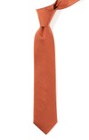 Fountain Solid Orange Tie