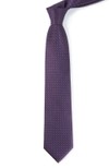 Speckled Eggplant Tie