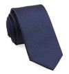 Melange Twist Solid Navy Tie