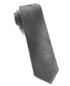 Interlaced Charcoal Tie