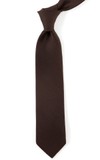 Astute Solid Chocolate Tie